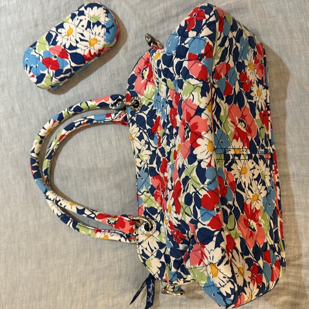 Vera Bradley purse and glasses case
